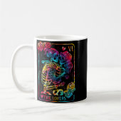 Mug The Lovers Tarot Card Gothic Occult Kissing Skelet (Gauche)
