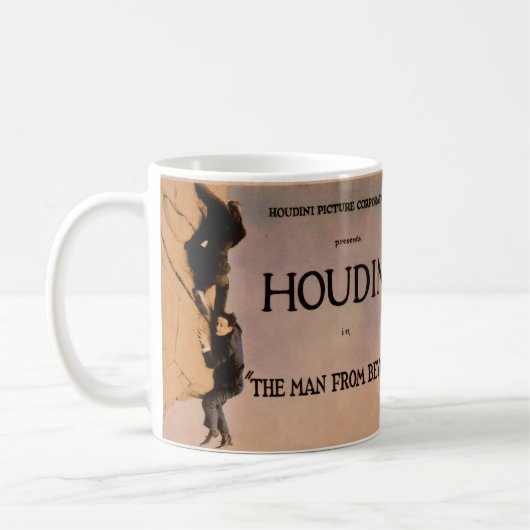 Mug The Man from Beyond (film Houdini, 1922) (Gauche)