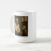 Mug The Man in the Iron Mask and his dog, Bob. (Devant gauche)