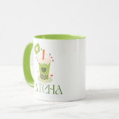 Mug Thé Matcha Boba (Devant gauche)