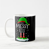 Mug The Messy Elf Christmas Family Matching Xmas Group (Gauche)