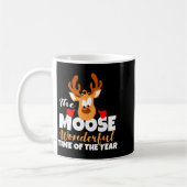 Mug The Moose Wonderful Time Of The Year Funny Christm (Gauche)