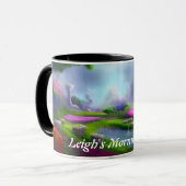 Mug Thé Morning de Leigh personnalisable (Devant gauche)