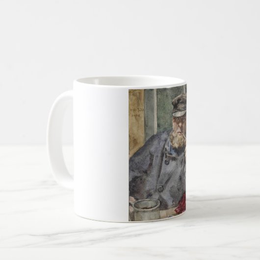 Mug The Old Sea Dog (par Henry Scott Tuke) (Devant gauche)