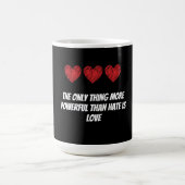 Mug The only thing more powerful than hate is love (Centre)