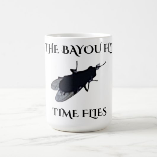 Mug The Original Bayou Fly  Le temps passe vite (Centre)