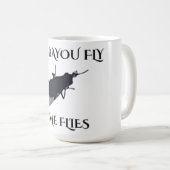 Mug The Original Bayou Fly  Le temps passe vite (Devant droit)