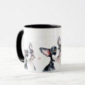 Mug Thé ou café Terrier de Boston (Devant gauche)