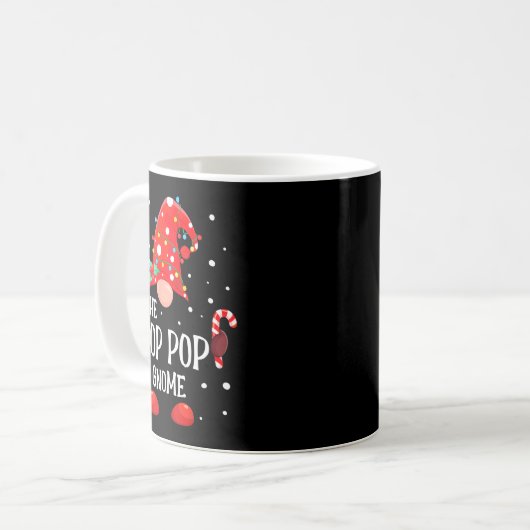 Mug The P P Gnome Matching Family Christmas Gnome Paja (Devant gauche)