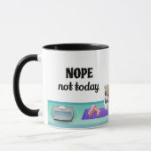 Mug Thé Panda "Nope Not Today" (Gauche)
