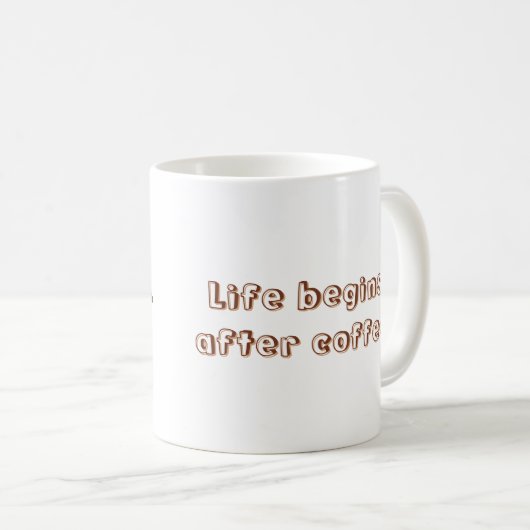 Mug The Paris Sips Cozy Capy Coffee (Devant droit)