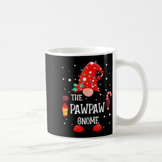 Mug The Pawpaw Gnome Matching Family Christmas Gnome P (Droite)