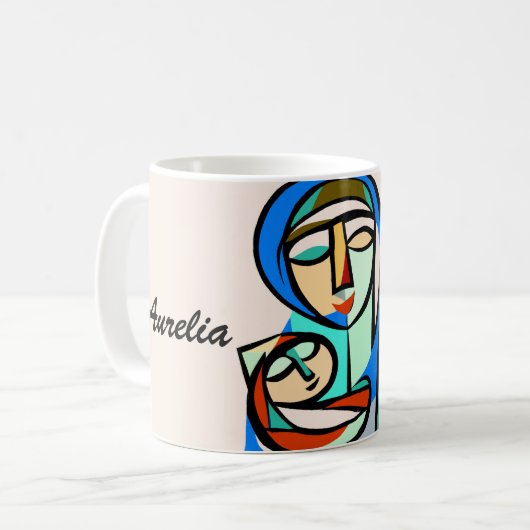 Mug The Peaceful Madonna (Devant gauche)