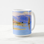 Mug The Port of Pully, fine art, (Devant droit)