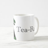 Mug Thé potable de Rex de Tyrannosaurus d'amusement : (Devant droit)