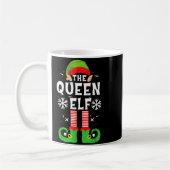 Mug The Queen Elf Christmas Family Matching Pajamas Qu (Gauche)