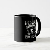 Mug The Rim Reaper Funny Grim Reaper Dark Humor (Devant droit)