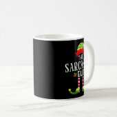 Mug The Sarcastic Elf Christmas Matching Pajama  (Devant droit)