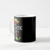 Mug The Sarcastic Elf Christmas Matching Pajama  (Devant gauche)