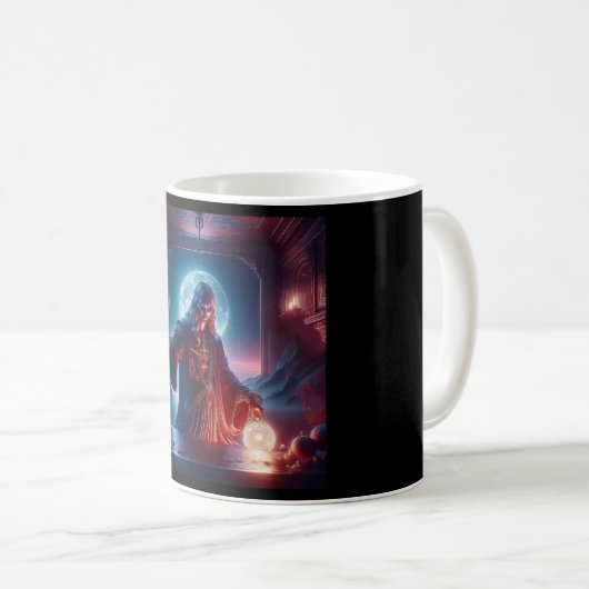 Mug The Seer In His Chambers Consulting The Oracle (Devant droit)