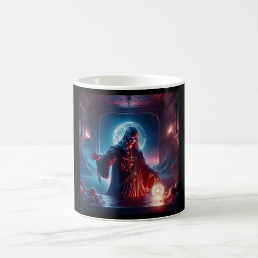 Mug The Seer In His Chambers Consulting The Oracle (Centre)