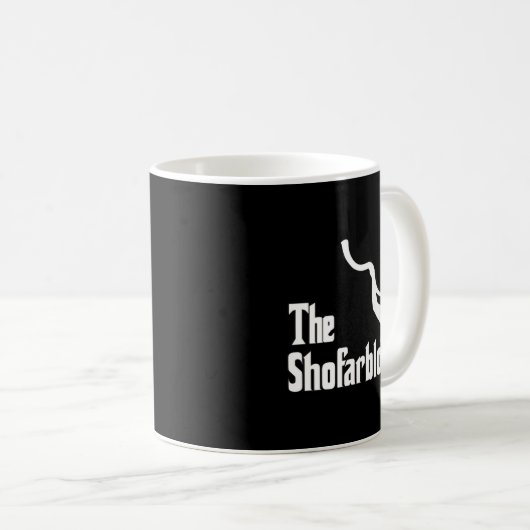 Mug The Shofar Blower Rosh Hashanah Rabbi Temple Jewis (Devant droit)