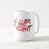 Mug The Single Girl of Winter Nights — Ceramic Edition (Devant droit)