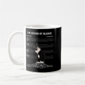 Mug The Sound Of Silence Music And Cats Lover  (Gauche)
