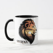 Mug The Sovereign Lion Savannah Sunset (Gauche)