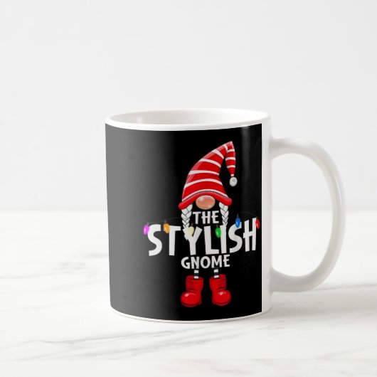 Mug The Stylish Gnome Christmas Matching Pajama  (Droite)