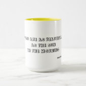 Mug The Sun pendant le matin (Centre)