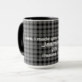 Mug Thé sur le thème de l'inspiration de la Bible à ca (Devant gauche)