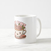 Mug Thé Temps de Rose Thé Kawaii (Devant droit)