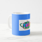 MUG THÉ? THÉ SUR BLEU (Devant gauche)