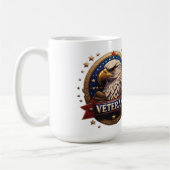 Mug The United States Military Bold Eagle "Retired" (Gauche)