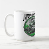 Mug The United States Military Tank "Retired" (Gauche)