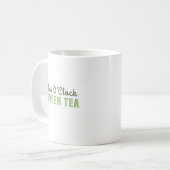 Mug Thé vert Bouge de café personnalisée (Devant gauche)