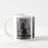 Mug The Wild Horse Painting by Alfred Fox (Gauche)