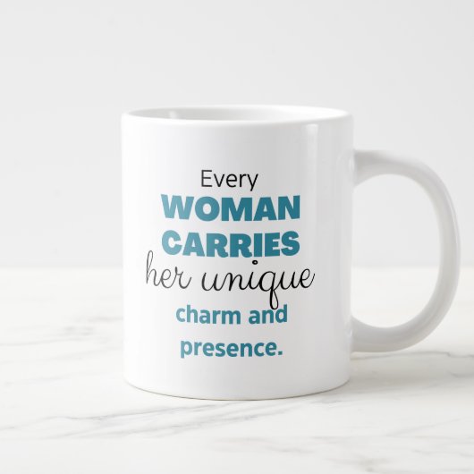 Mug - The Worth of a Woman Collection (Droite)