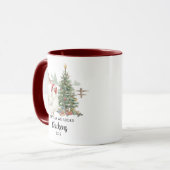 Mug The Year We Added Chickens Custom Raising Chickens (Devant gauche)