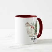 Mug The Year We Added Chickens Custom Raising Chickens (Devant droit)