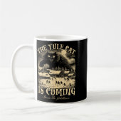 Mug The Yule Cat Is Coming Gothic Christmas Winter Sol (Gauche)