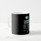 Mug théâtre dramatique de techniciens de théâtre avec  (Devant gauche)