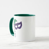 Mug Théâtre dramatique personnalisé Enseignant Masquer (Devant gauche)