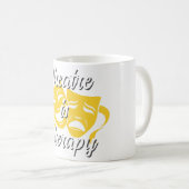 Mug Théâtre est Thérapie (Devant droit)