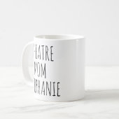 Mug Théâtre Maman Moderne Personnalisé (Devant gauche)