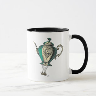 Mug Théière 1 de vol verte et jaune