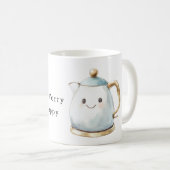 Mug Théière Bonheur (Devant droit)