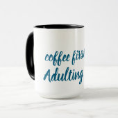 Mug Théière Café – Drôle & Tendance (Devant gauche)