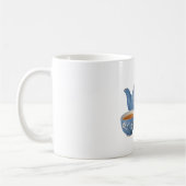 Mug Théière et feuille d'érable d'automne (Gauche)